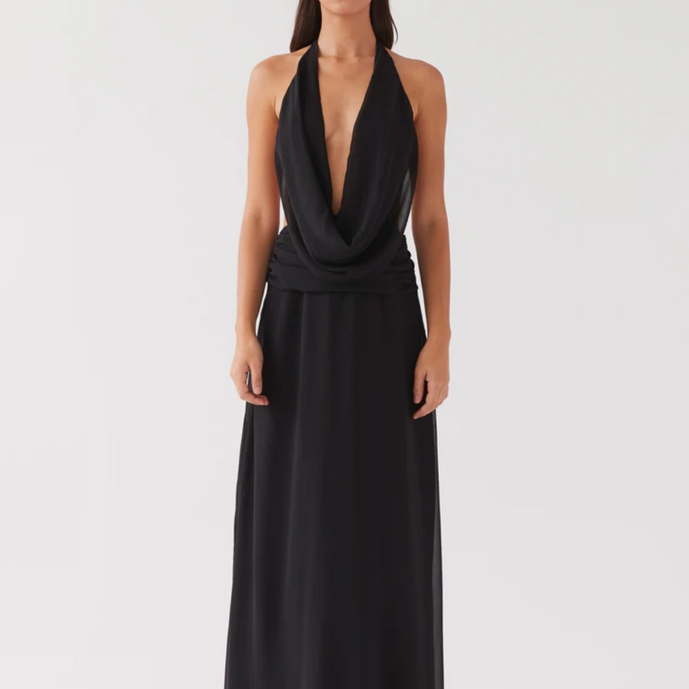 Peppermayo Black Backless Dress - Picture 2 of 4